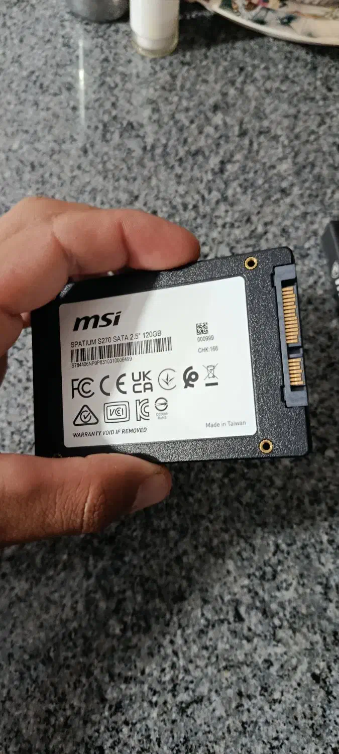 ssd msi 120g satalll|قطعات و لوازم جانبی رایانه|زرقان, |دیوار