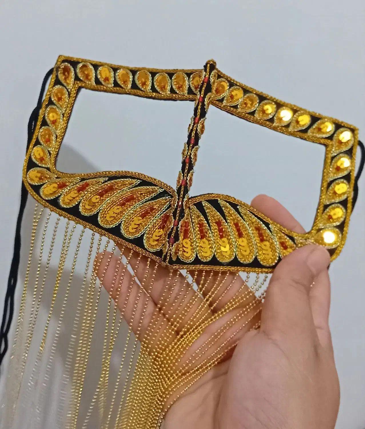 برقع گلابتونی|زیورآلات و اکسسوری|قشم, |دیوار