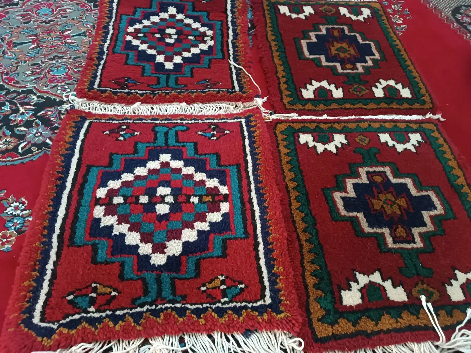 فرش دست باف|فرش|سراب, |دیوار