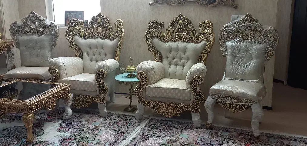 مبل سلطنتی|مبلمان خانگی و میز عسلی|ورامین, ورامین|دیوار