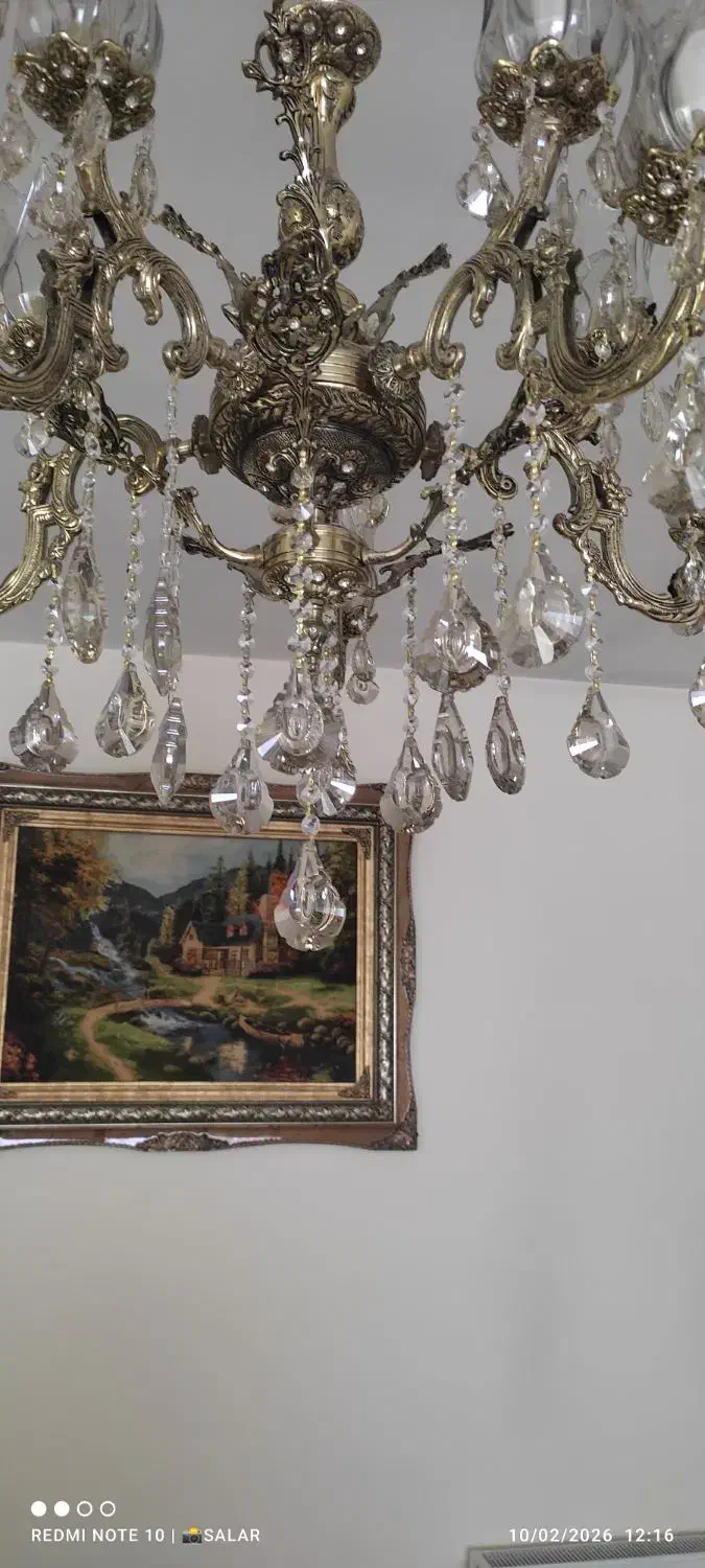 لوستر|لوستر و چراغ آویز|سنندج, |دیوار