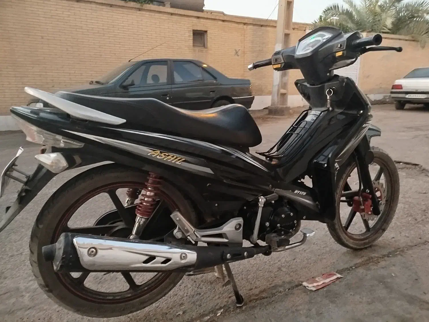 موتور بی کلاچ اشیل|موتورسیکلت|بافق, |دیوار