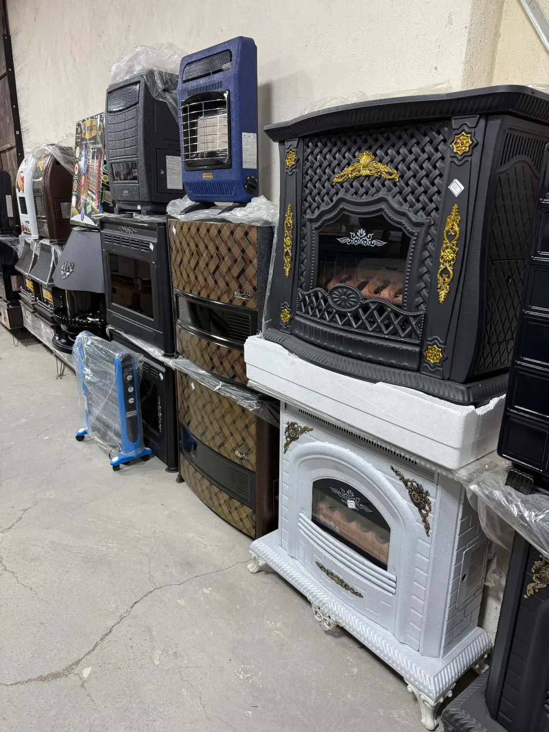 پخش بخاری گازی شومینه حصیری بدون دودکش نیک کالا|بخاری، هیتر، شومینه|ارومیه, |دیوار