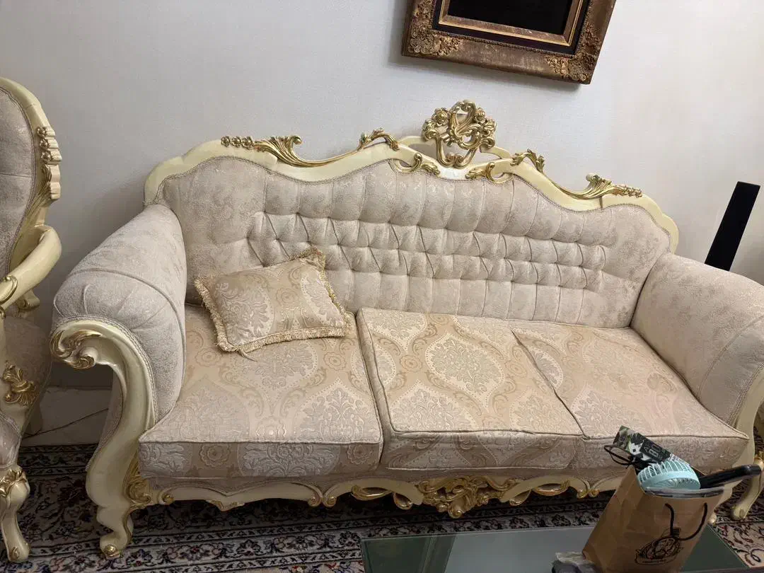 مبلمان کلاسیک سفید شیک|مبلمان خانگی و میز عسلی|فردیس, سرحد آباد|دیوار