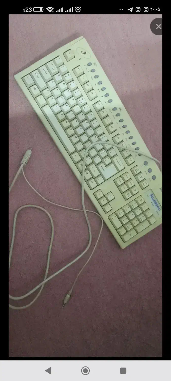 کیبورد|قطعات و لوازم جانبی رایانه|اصفهان, ملک‌شهر|دیوار