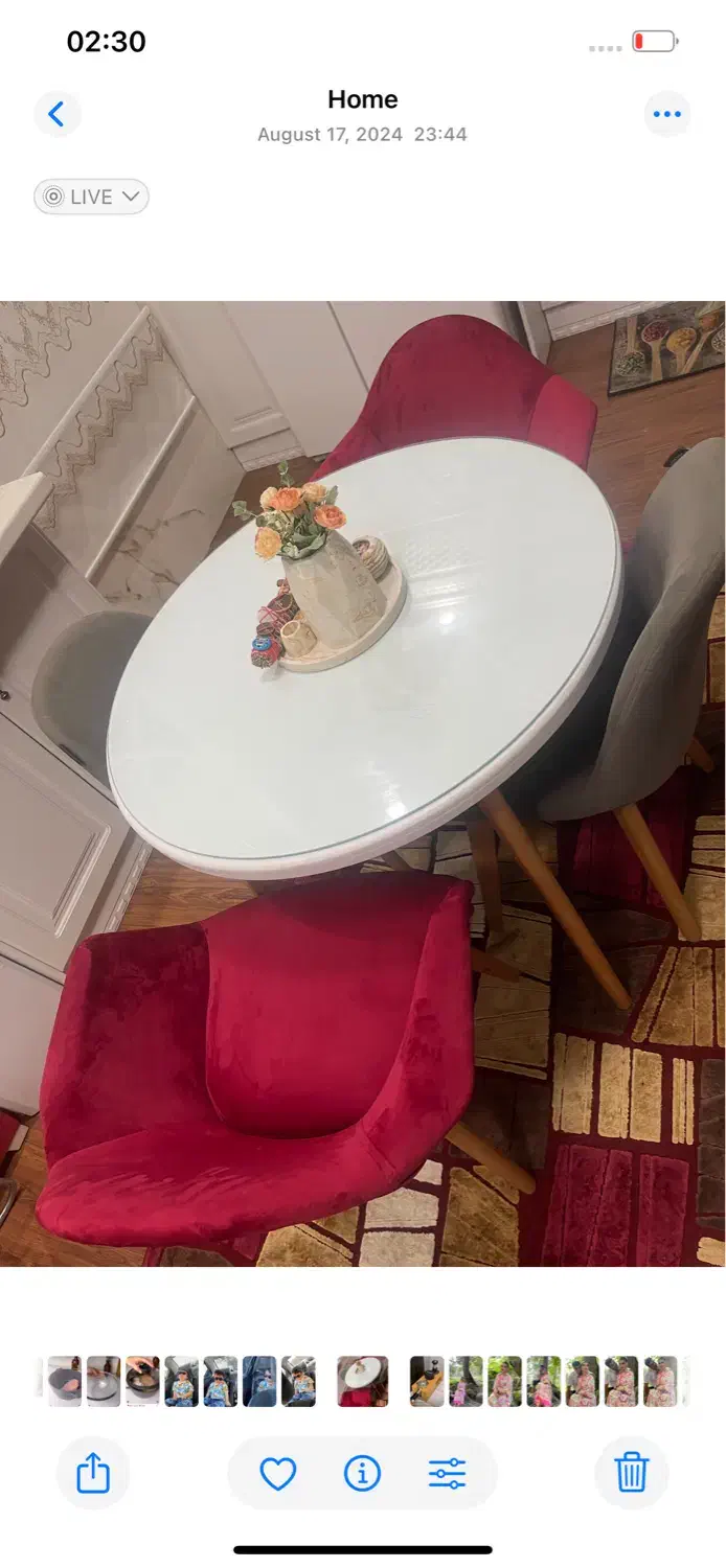 میزناهارخوری پایه چوب|میز و صندلی غذاخوری|تهران, پرستار|دیوار