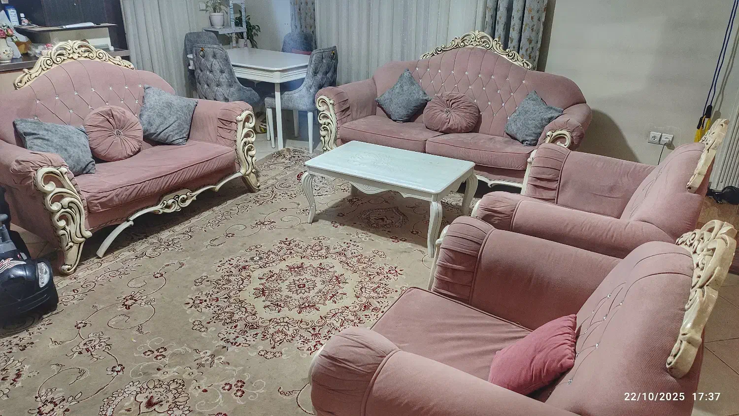 فروش مبلمان هفت نفره|مبلمان خانگی و میز عسلی|محمدشهر, محمدشهر|دیوار