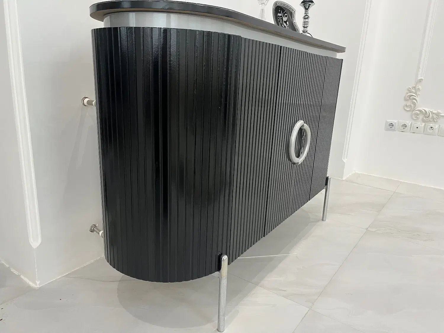 ست میز tv و کنسول و آینه|بوفه، ویترین، کنسول|قم, شهرک قدس|دیوار