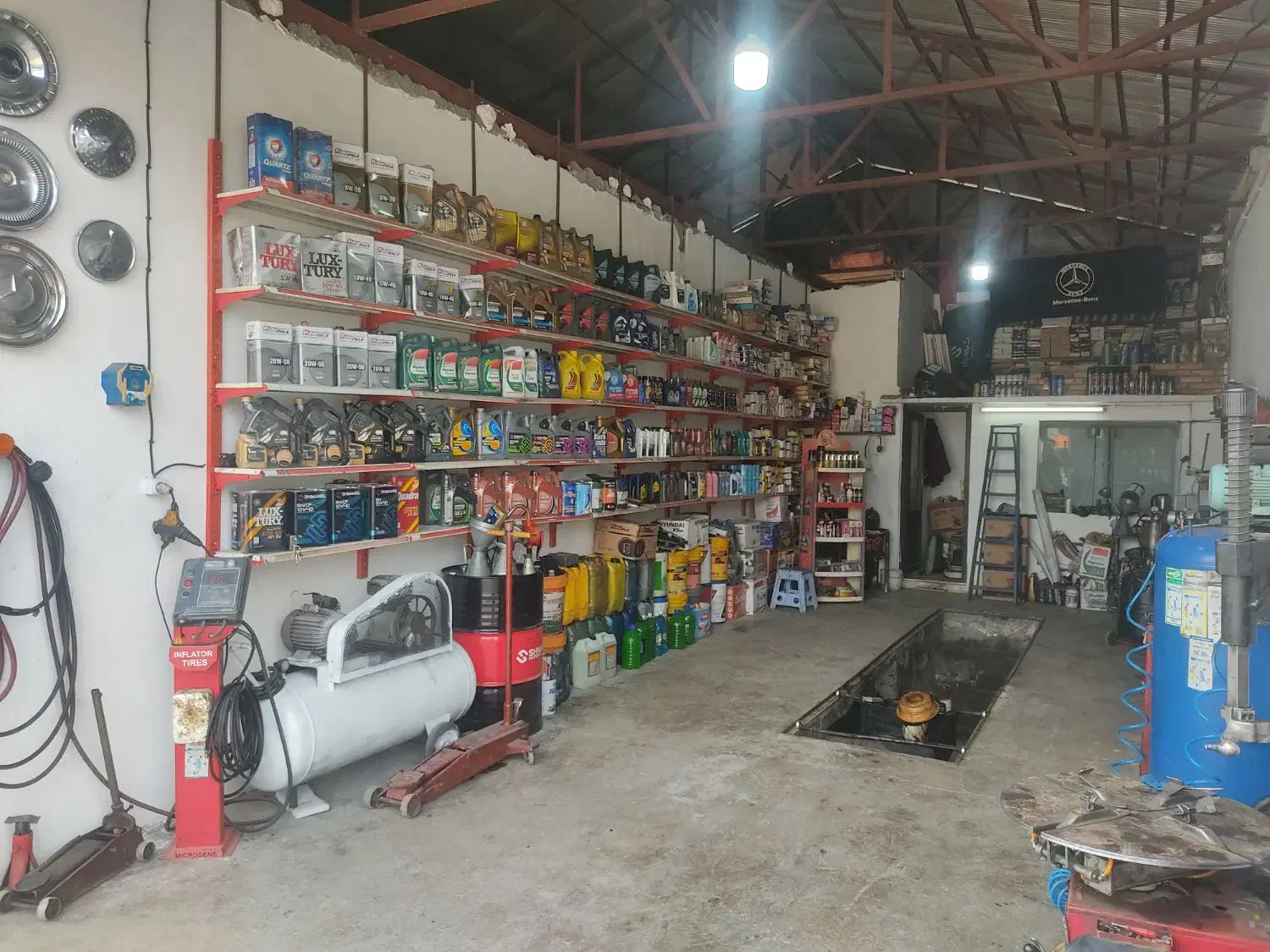 واگذاری و فروش کامل تعویض روغنی به علت تغییر شغل|فروشگاه و مغازه|نشتارود, |دیوار