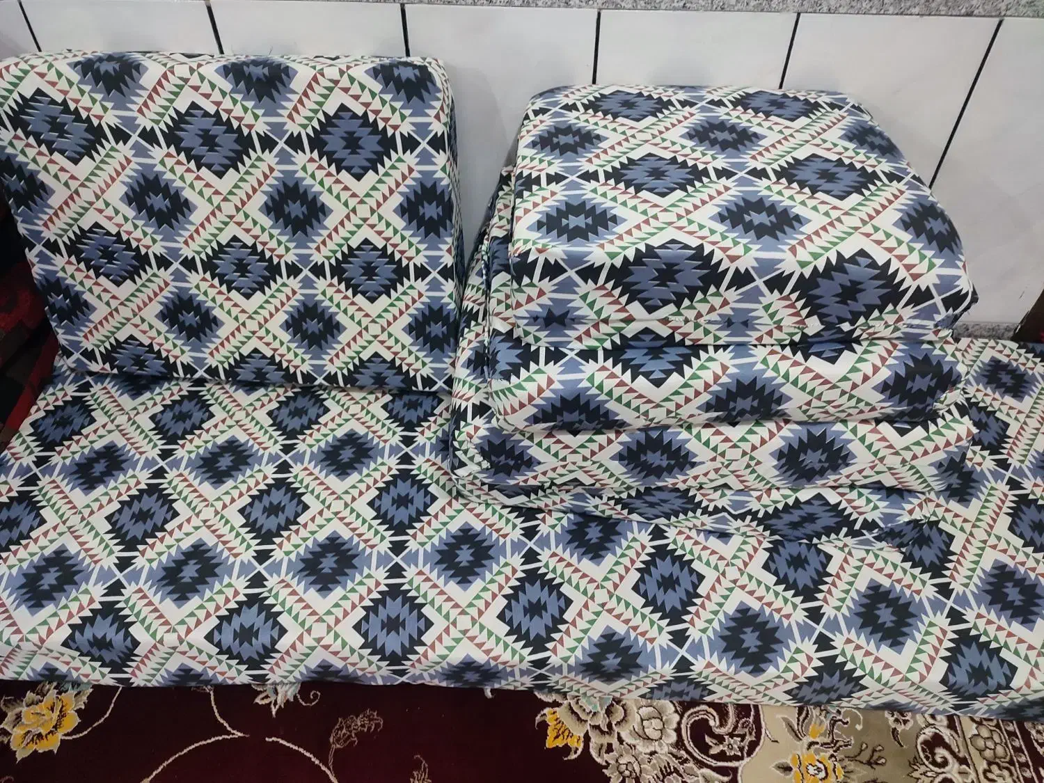 انواع تشک وپشتی در سایزهای مختلف|پشتی|شهرکرد, |دیوار