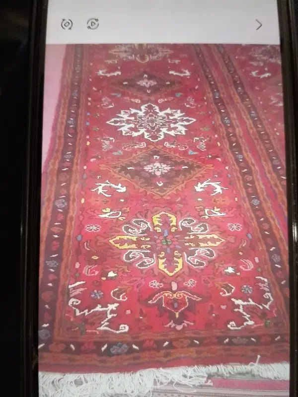 فرش دست بافت سه متری دو عدد|فرش|اهر, |دیوار