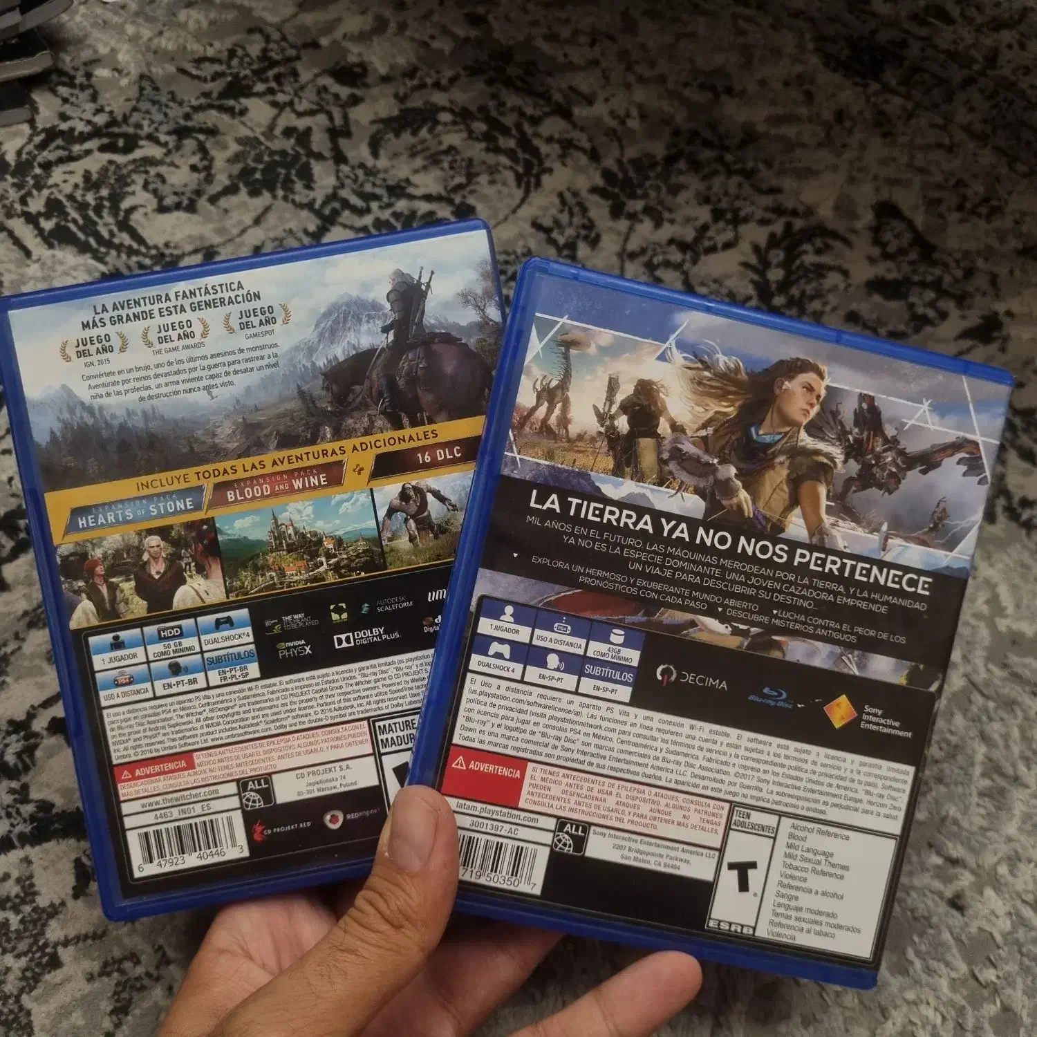 بازی ps4 و کامپیوتر تمیز witcher3 horizon zerodawn|کنسول، بازی ویدئویی و آنلاین|تهران, نصرت|دیوار