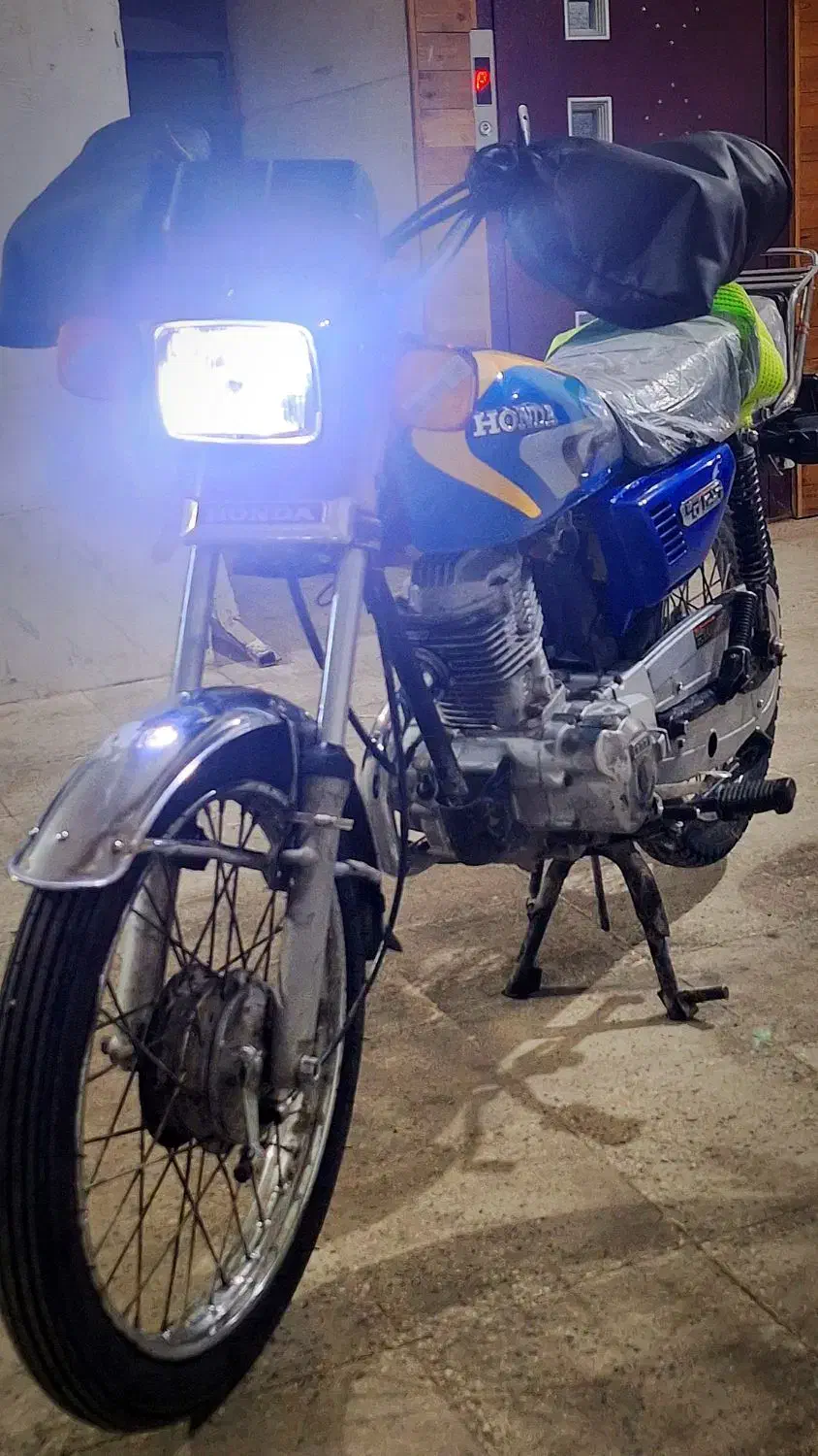 هندا 125مزایده|موتورسیکلت|شاهدشهر, |دیوار