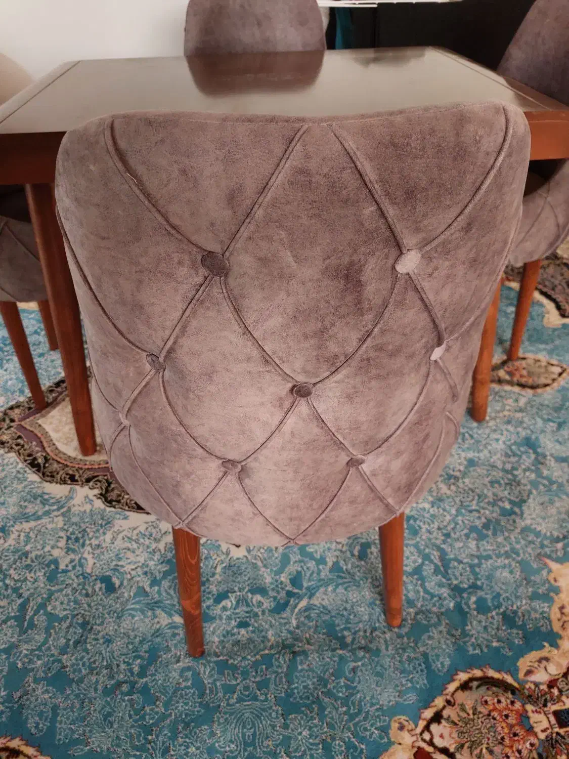 میز ناهار خوری ۴نفره|میز و صندلی غذاخوری|سلمانشهر, |دیوار