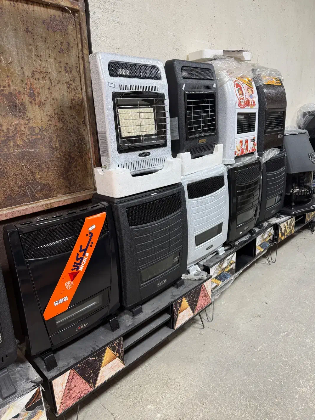 پخش بخاری گازی شومینه نیک کالا حصیری بدون واسطه|بخاری، هیتر، شومینه|ارومیه, |دیوار