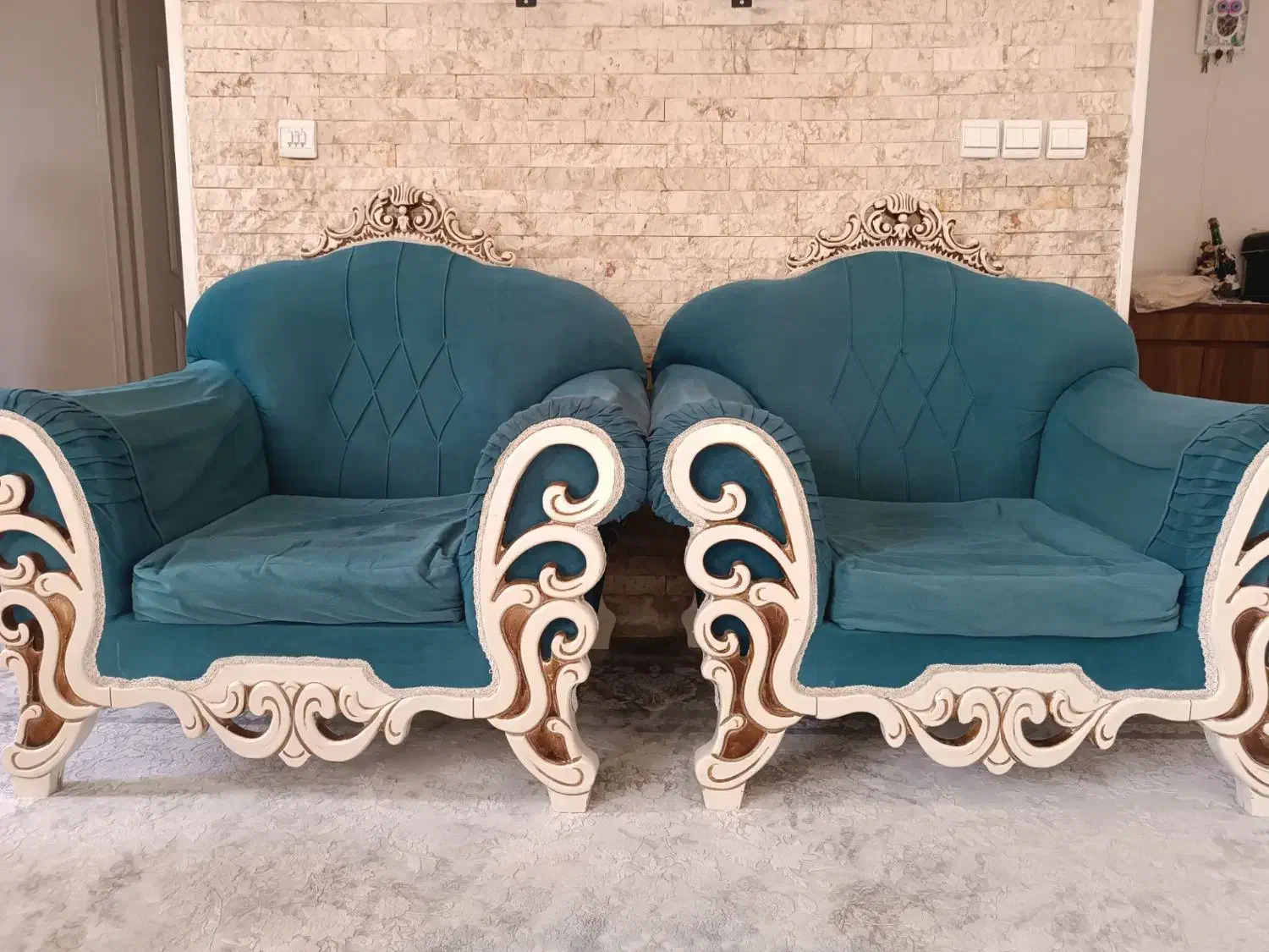 مبل|مبلمان خانگی و میز عسلی|ماهدشت, |دیوار