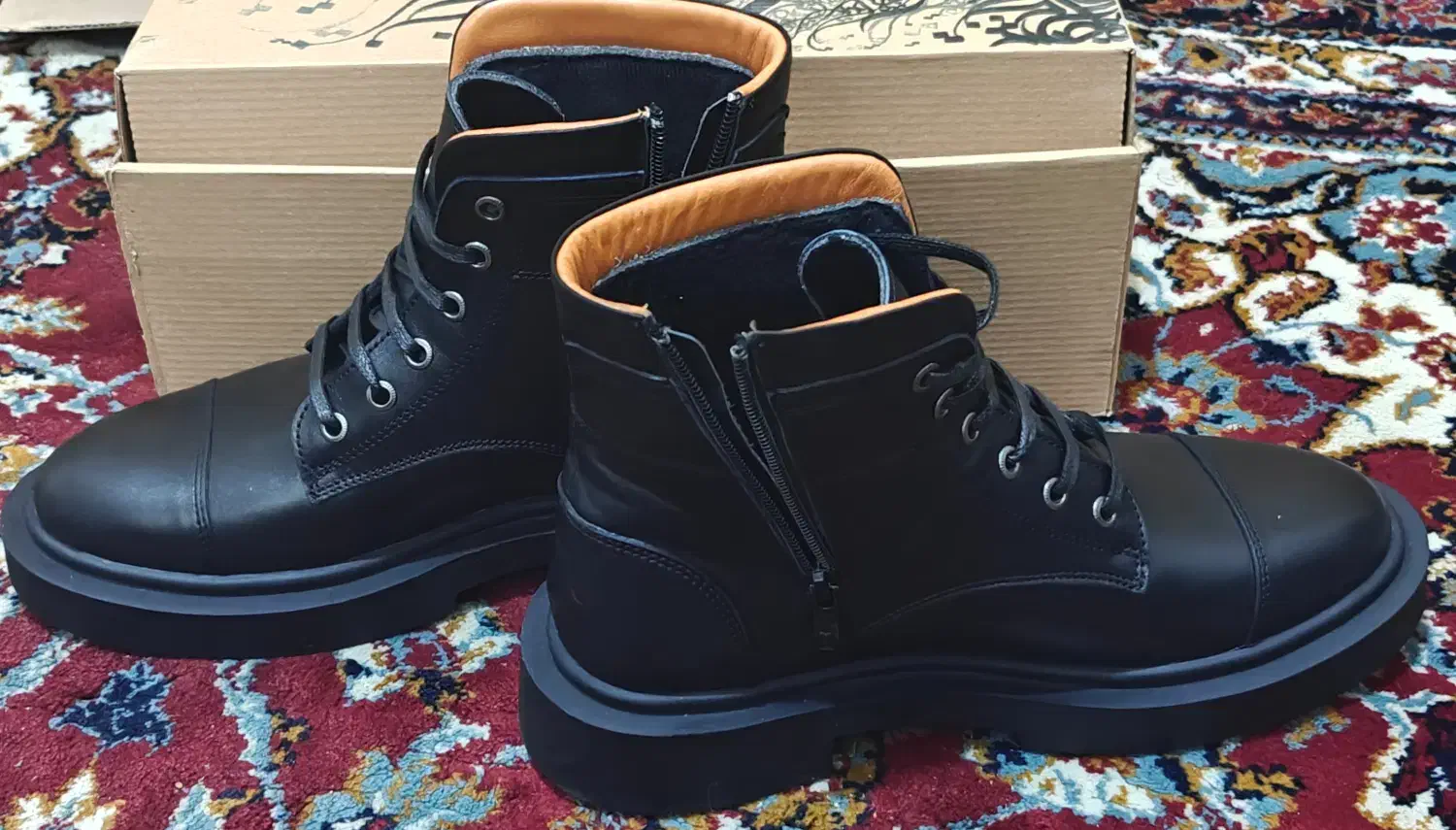 کفش بوت چرم طبیعی مردانه سایز 41|کیف، کفش، کمربند|سبزوار, فرهنگیان|دیوار