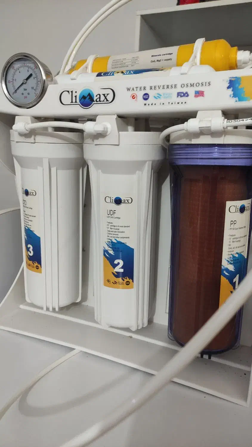 تصفیه آب 6مرحله ای کلایمکس هک تایوانی نو نو|آب‌سردکن و تصفیه آب|گرگان, |دیوار