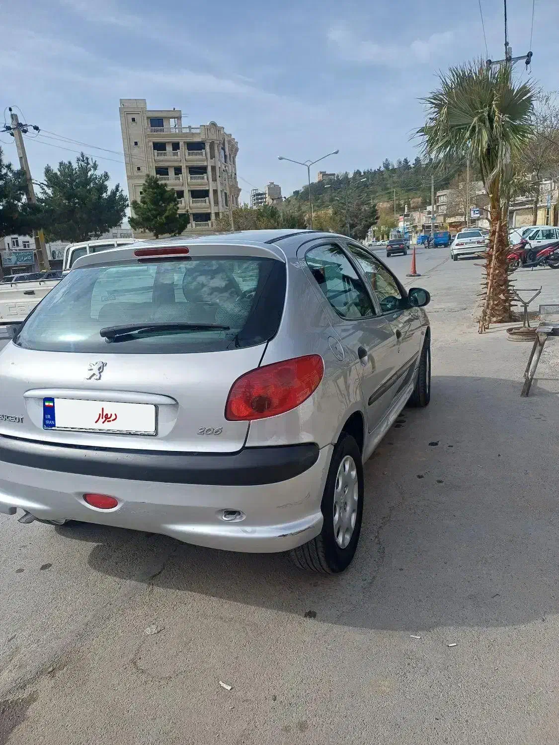 ۲۰۶|خودرو سواری و وانت|مهاباد (آذربایجان غربی), |دیوار