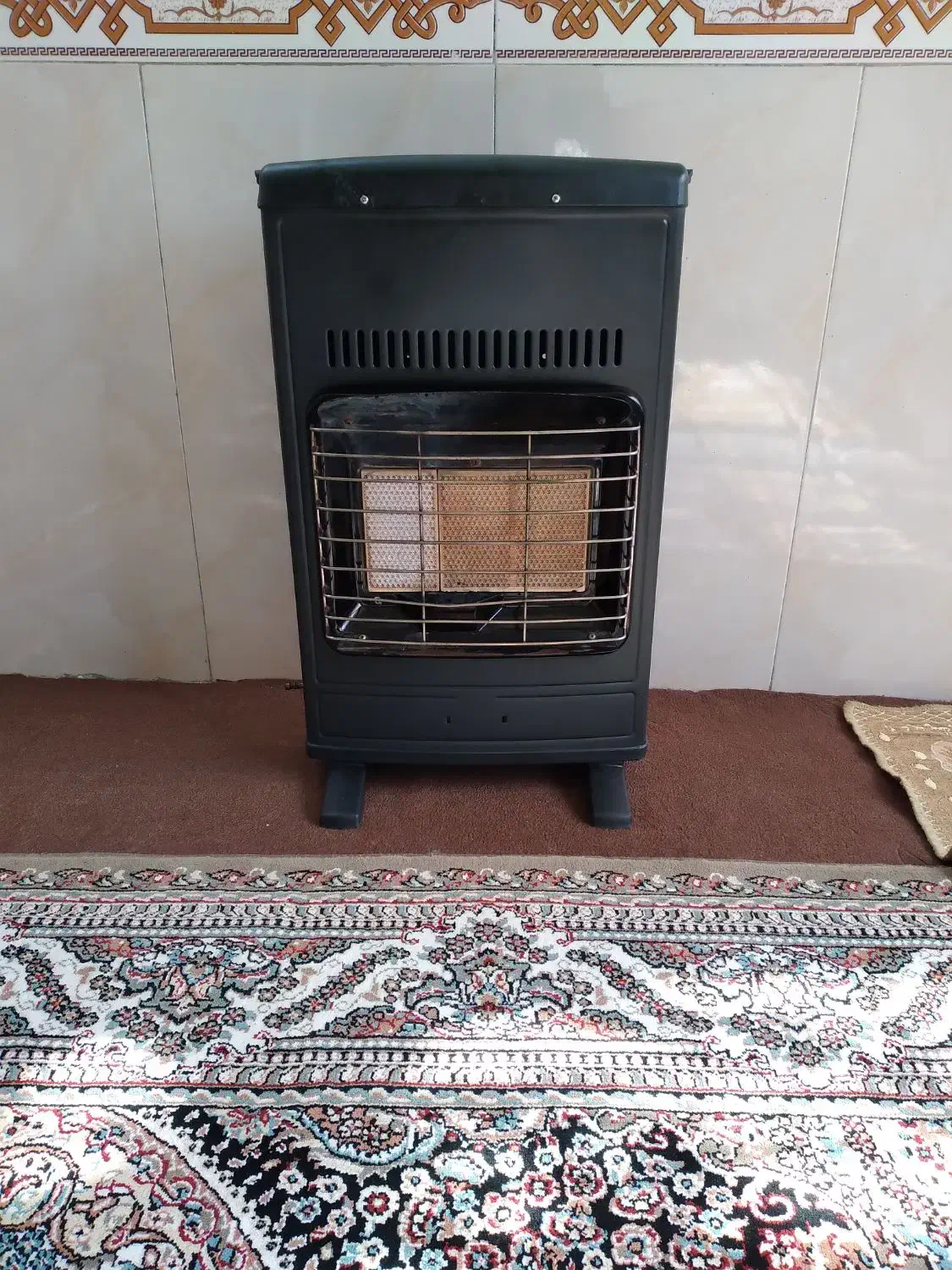 بخاری آبسال بدون دودکش مدل G۴۳۷کاملا سالم|بخاری، هیتر، شومینه|هشتگرد, هشتگرد قدیم|دیوار