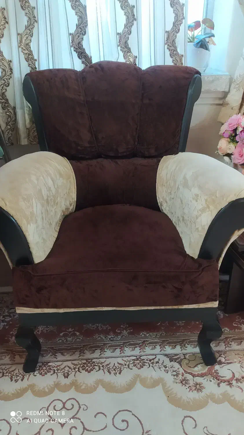 مبل هفت نفره شیک و خوش نشین|مبلمان خانگی و میز عسلی|رودسر, |دیوار