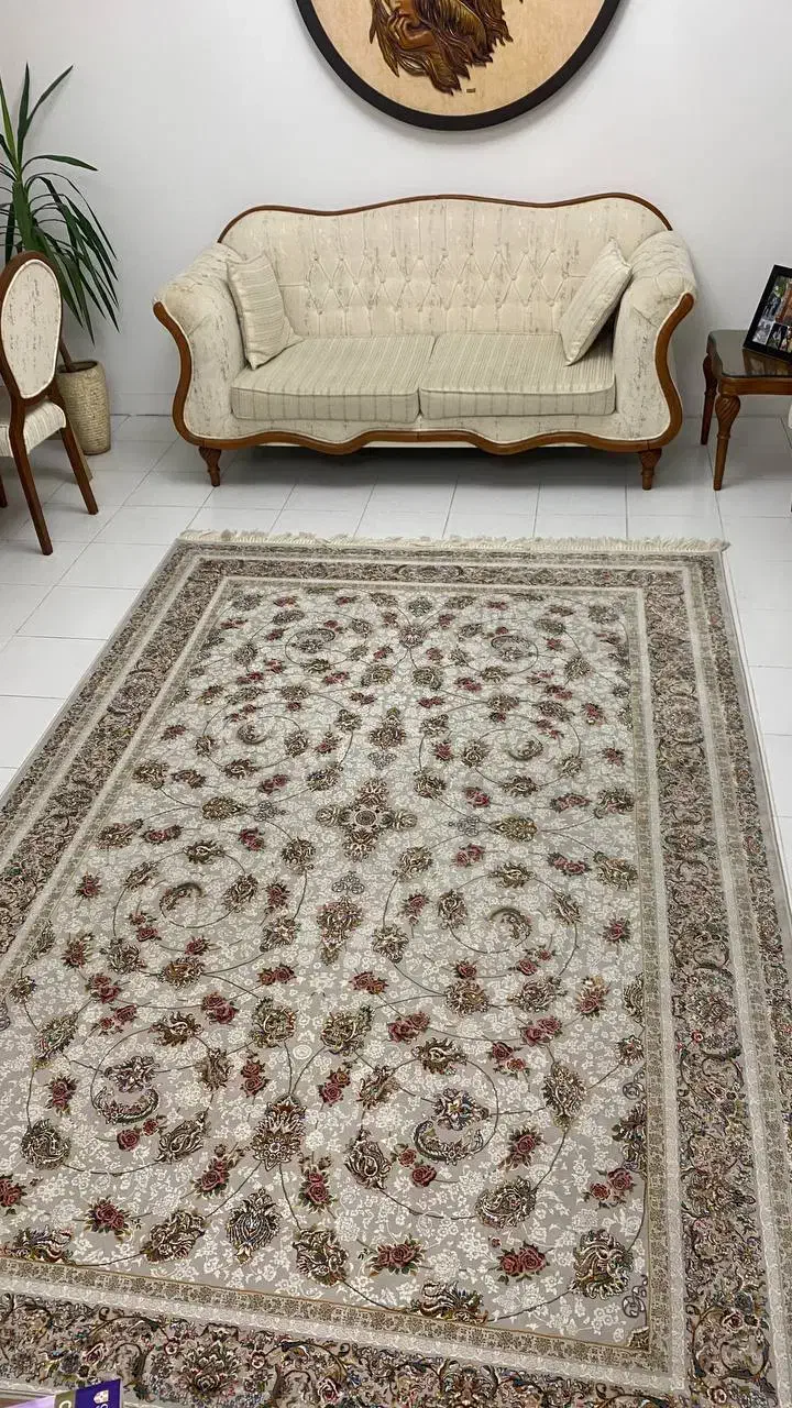 فرش۶متری گل برجسته ۱۲۰۰ شانه|فرش|رشت, گلسار|دیوار