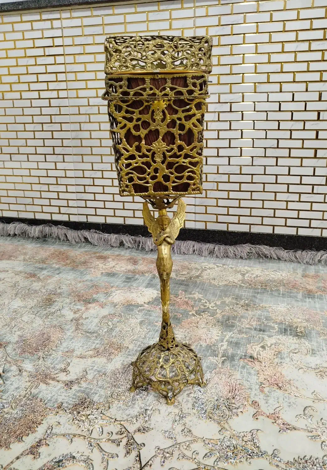 جادستمال کاغذی وسطل اشغال برنز|صنایع دستی و سایر لوازم تزئینی|کوهدشت, |دیوار