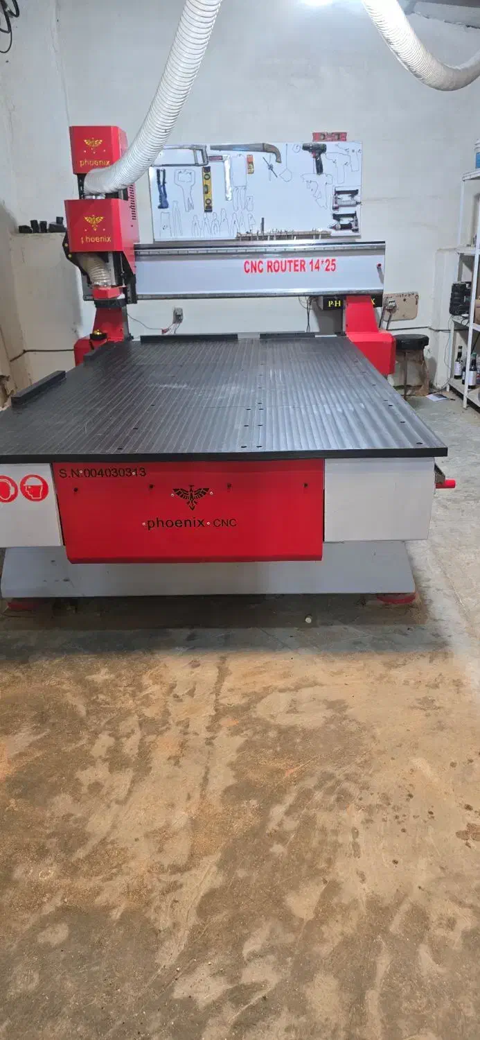 دستگاه cnc سی ان سی چوب|ماشین‌آلات صنعتی|شفت, |دیوار