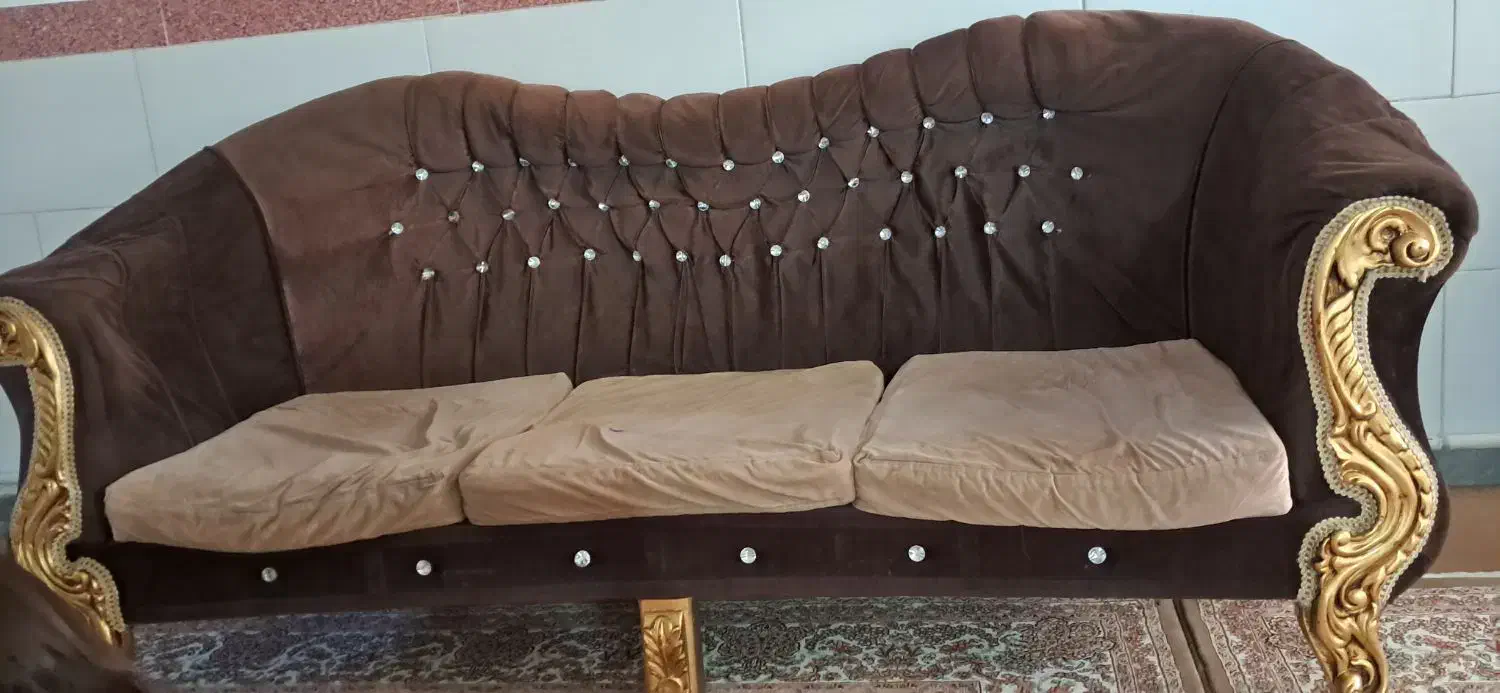 مبل ۷ نفره ۱ تومن|مبلمان خانگی و میز عسلی|ماهدشت, |دیوار