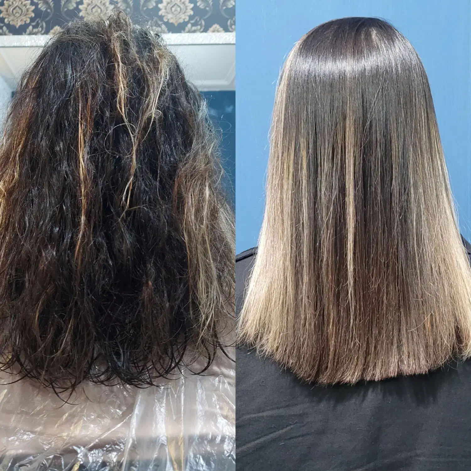 تخفیف ویژه پروتیین تراپی مو|خدمات آرایشگری و زیبایی|شیراز, ریشمک|دیوار