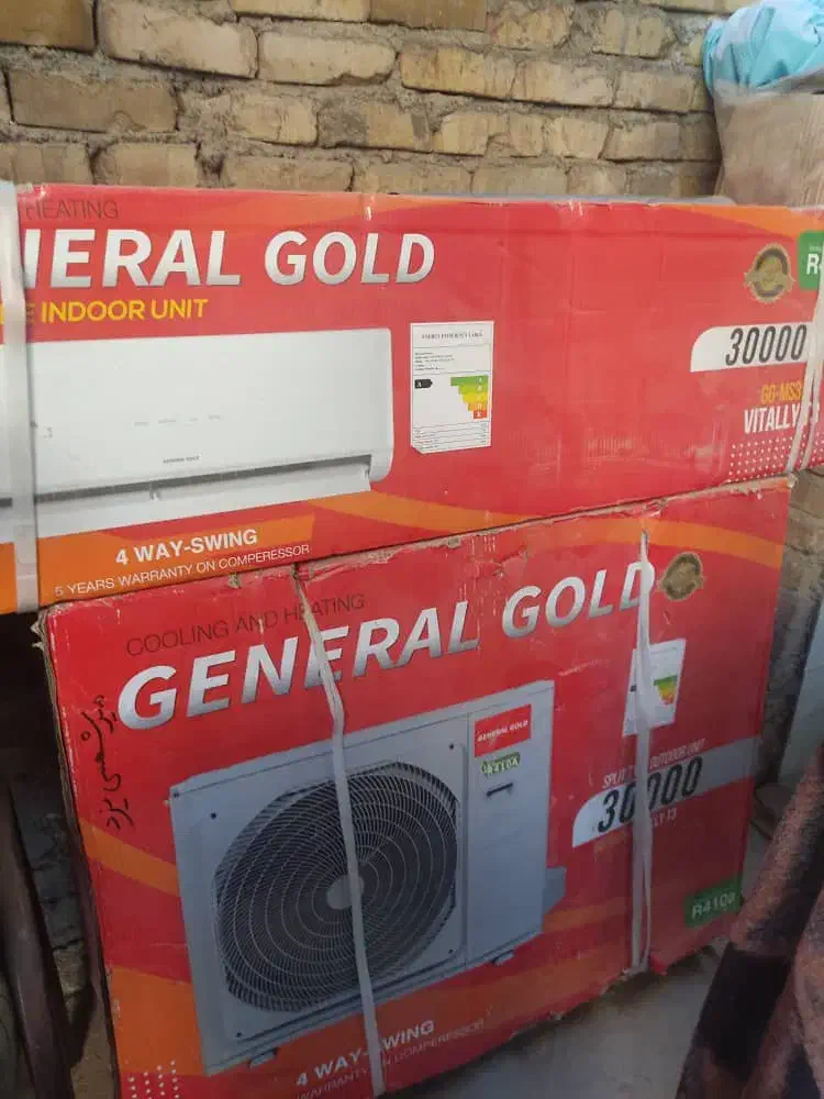 فروش کولر گازی 30 هزار ژنرال گلد|کولر گازی و فن‌کوئل|یزد, |دیوار
