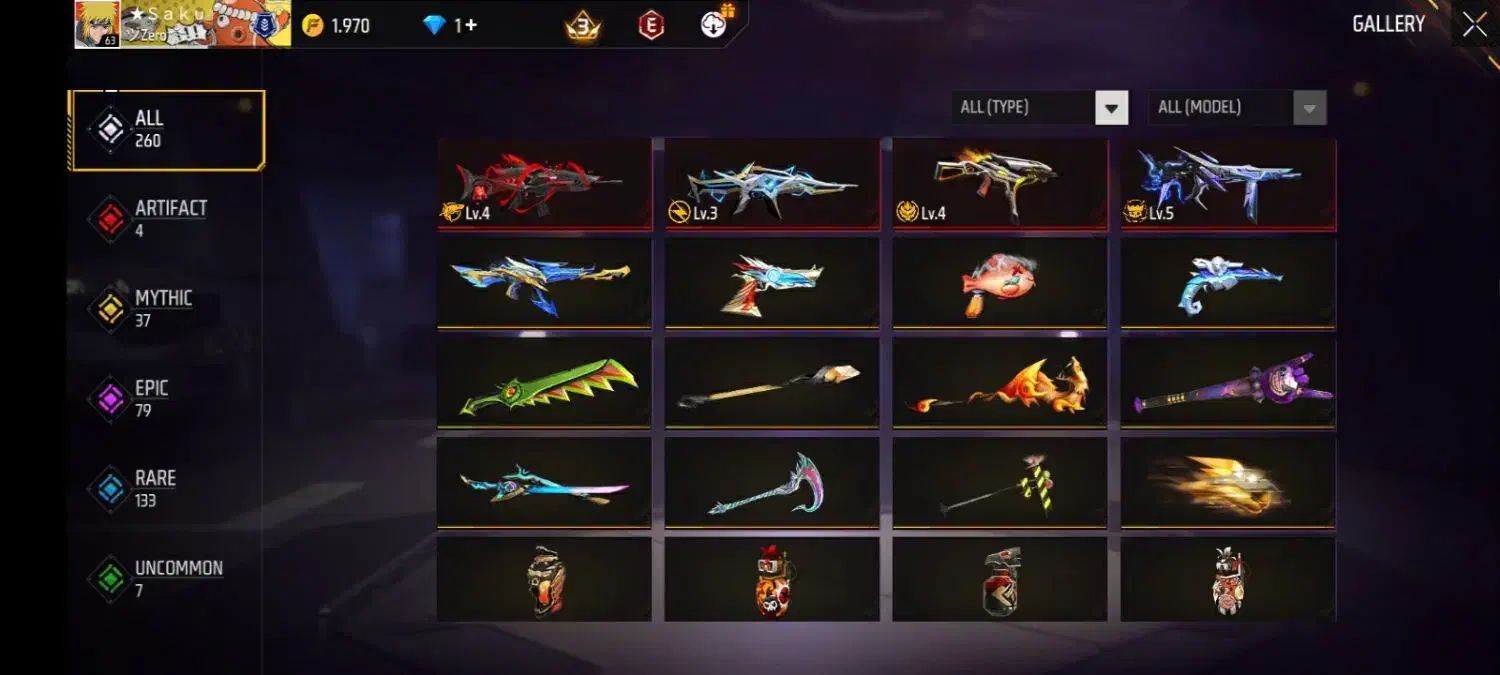 اکانت فری فایر|کنسول، بازی ویدئویی و آنلاین|بندر ماهشهر, |دیوار