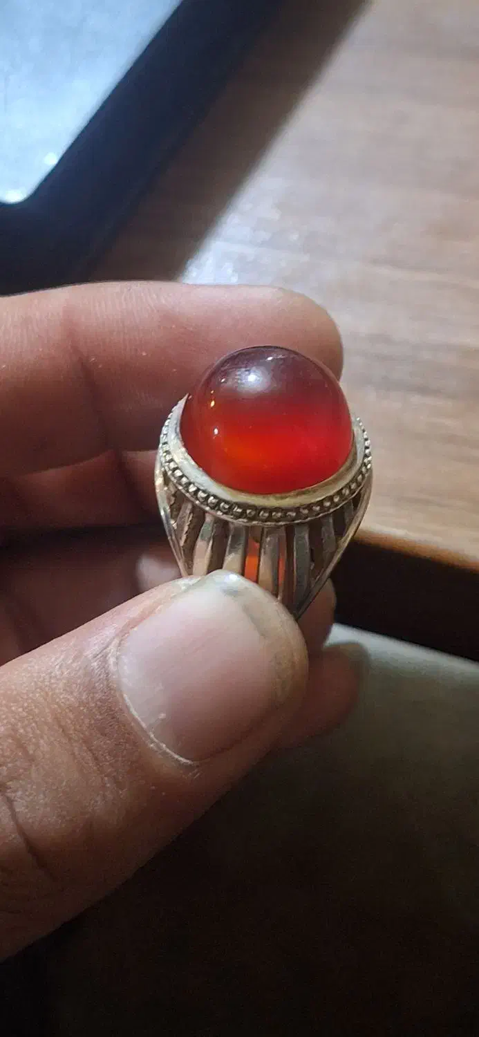 انگشتر عقیق   یاقوت|جواهرات|اسلام‌شهر, شهرک مهدیه|دیوار