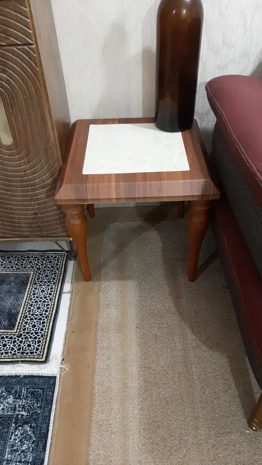 فروش فوری به دلیل جابه جایی|مبلمان خانگی و میز عسلی|اهواز, کوی مهدیس|دیوار