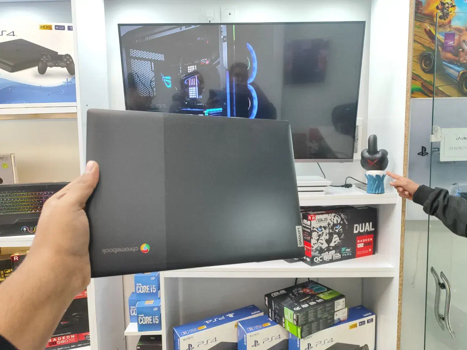 لپ تاپ کروم بوک لنوو حافظه 64|رایانه همراه|مشهد, عامل|دیوار