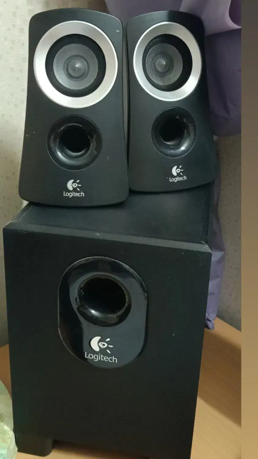 اسپیکر با سیم لاجیتک LOGITECH Z313|سیستم صوتی خانگی|مشهد, جاهد شهر|دیوار