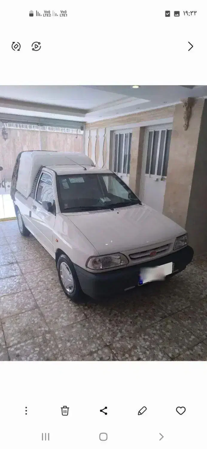 پراید وانت مسقف سایپا|خودرو سواری و وانت|بوئین زهرا, |دیوار