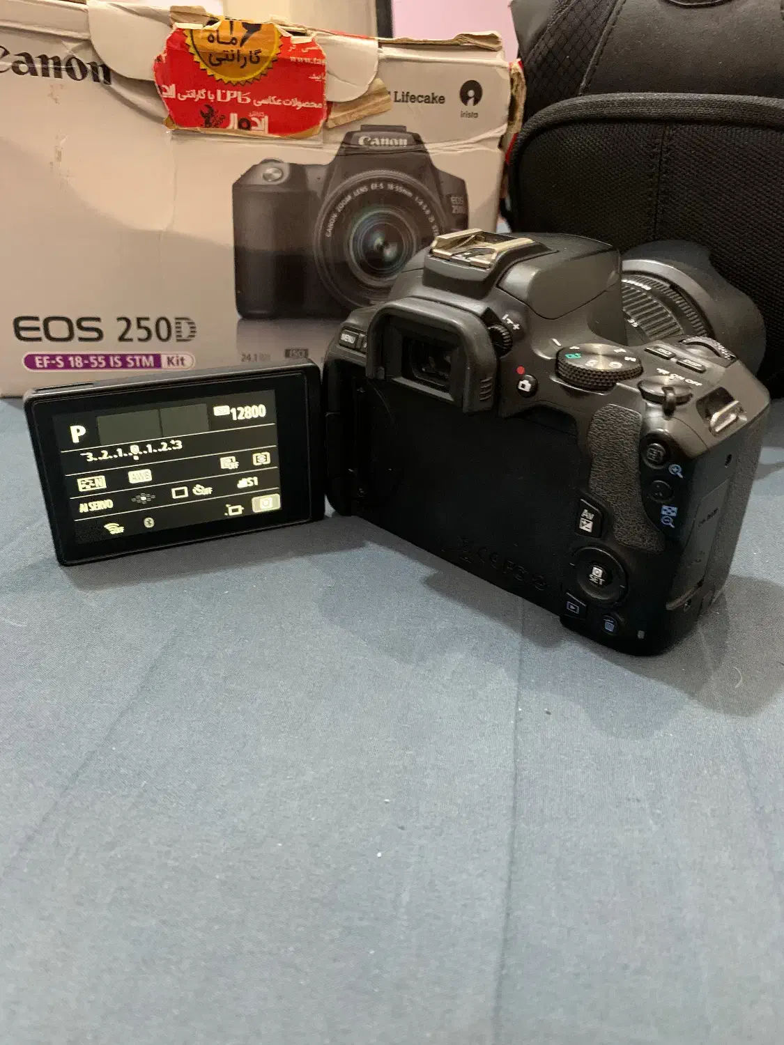 دوربین کانن D250 درحدنو|دوربین عکاسی و فیلم‌برداری|رشت, حمیدیان|دیوار