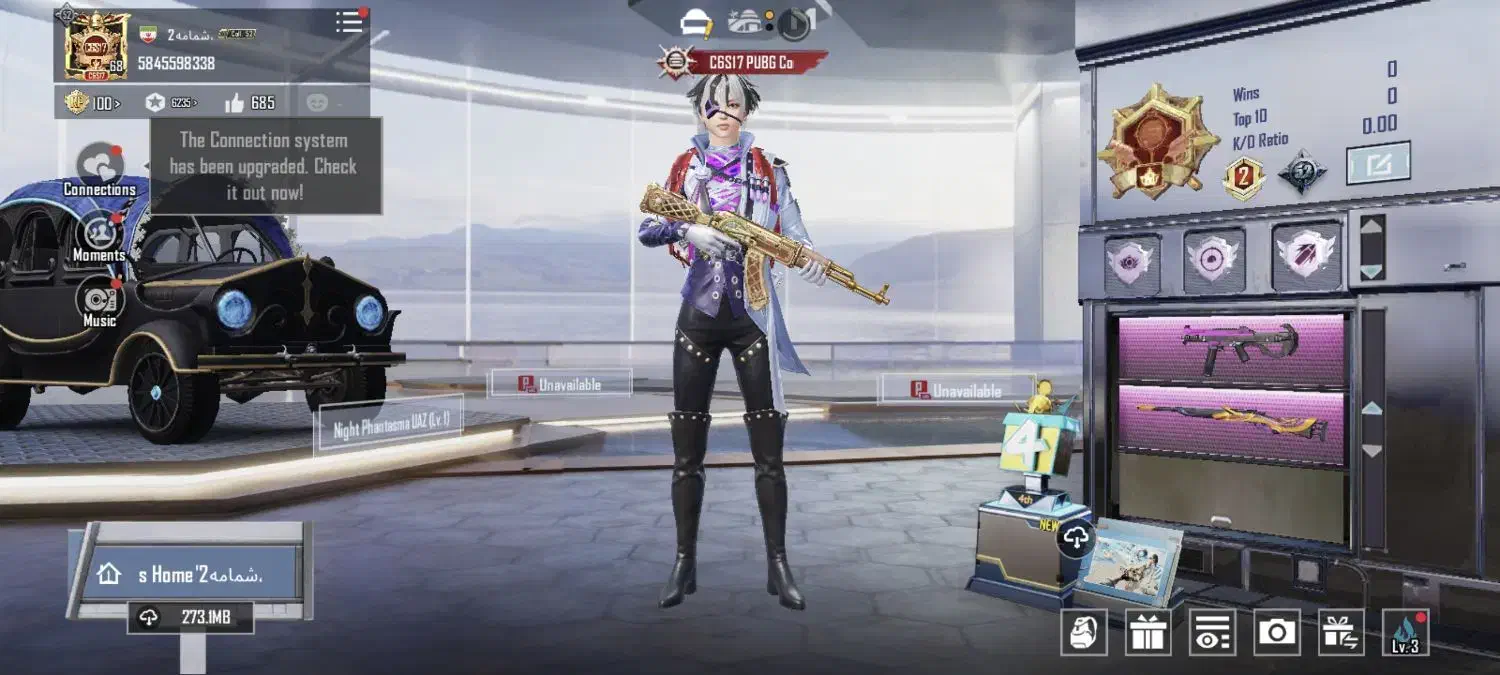 اکانت پابجی موبایل|کنسول، بازی ویدئویی و آنلاین|کرمانشاه, |دیوار