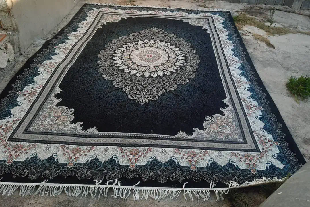 یک جفت فرش خوش رنگ ونخ تمام۱۲متری|فرش|یاسوج, |دیوار