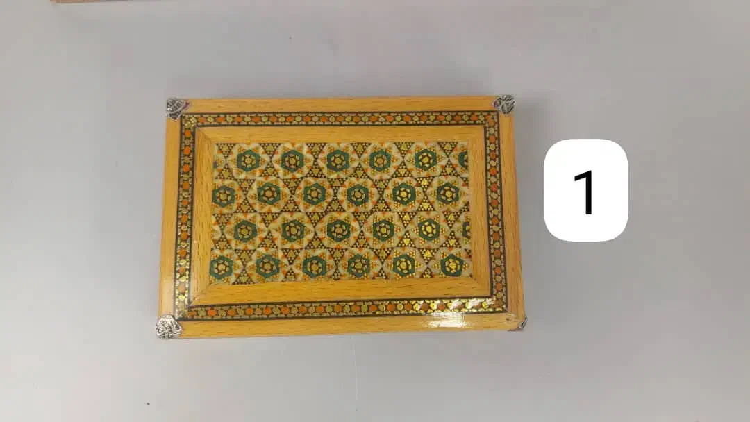 جعبه جواهرات خاتم کاری|صنایع دستی و سایر لوازم تزئینی|تهران, امام زاده عبدالله|دیوار