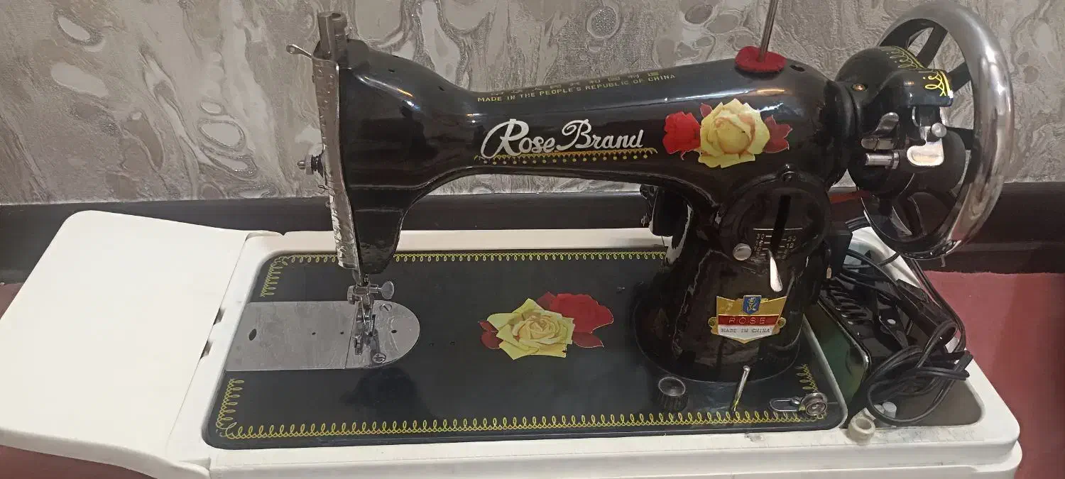 چرخ خیاطی گل رز|چرخ خیاطی و ریسندگی|قم, پردیسان|دیوار