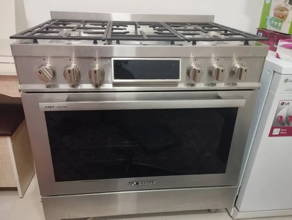 اجاق گاز شف مارک اسنوا تایمر دار پنج شعله|اجاق گاز و لوازم برقی پخت‌وپز|مشهد, بهار|دیوار