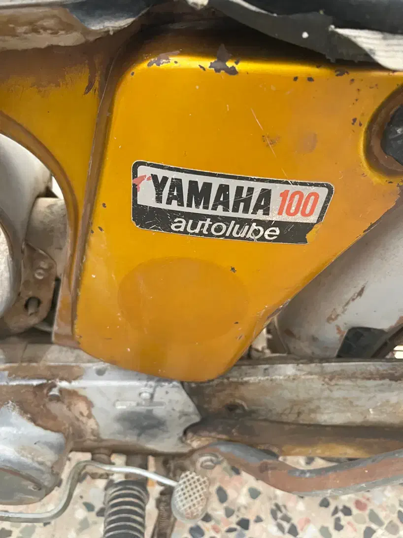 موتور یاماها ۱۰۰ زرد ژاپنی|موتورسیکلت|خمینی‌شهر, |دیوار