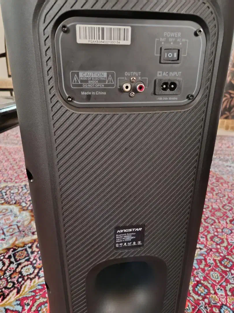 پارتی باکس برند kingstar 1100w|پخش‌کننده همراه|تهران, نارمک جنوبی|دیوار