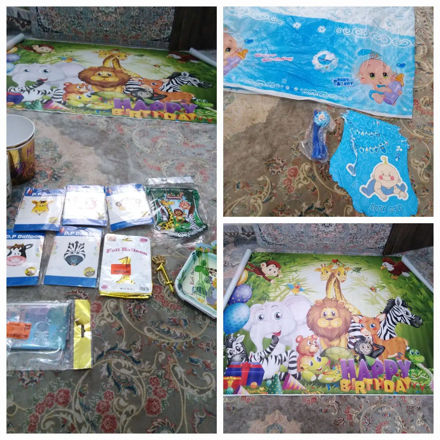 تم تولد همراه بنر حیوانات|اسباب‌بازی بچه|هشتگرد, شهرک ریحانه|دیوار