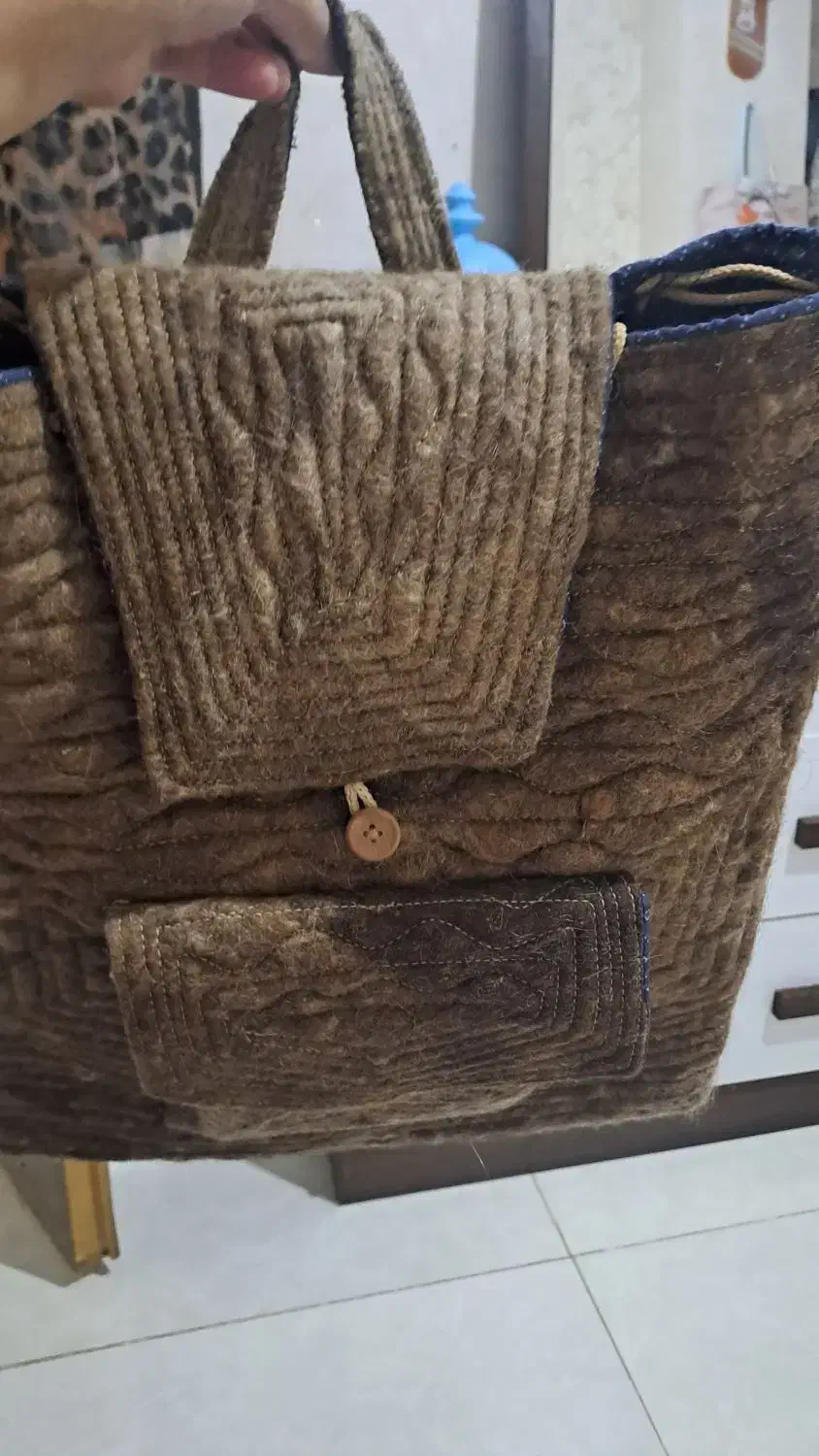 کوله پشتیه سنتی و نمدی|کیف، کفش، کمربند|برخوار, |دیوار