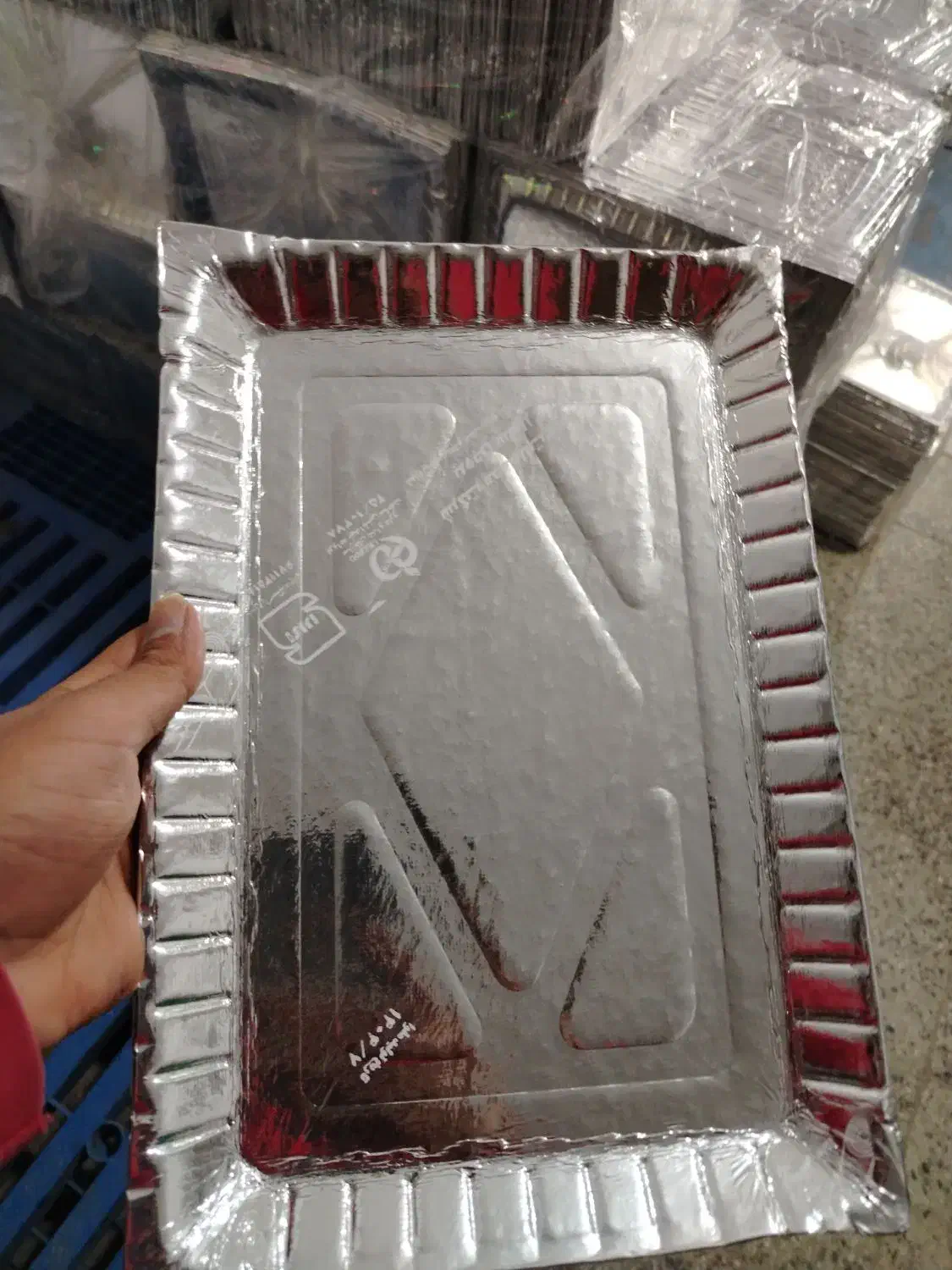 سینی مقوایی درجه یک|ظروف نگهدارنده، پلاستیکی، یکبارمصرف|پیر بکران, |دیوار