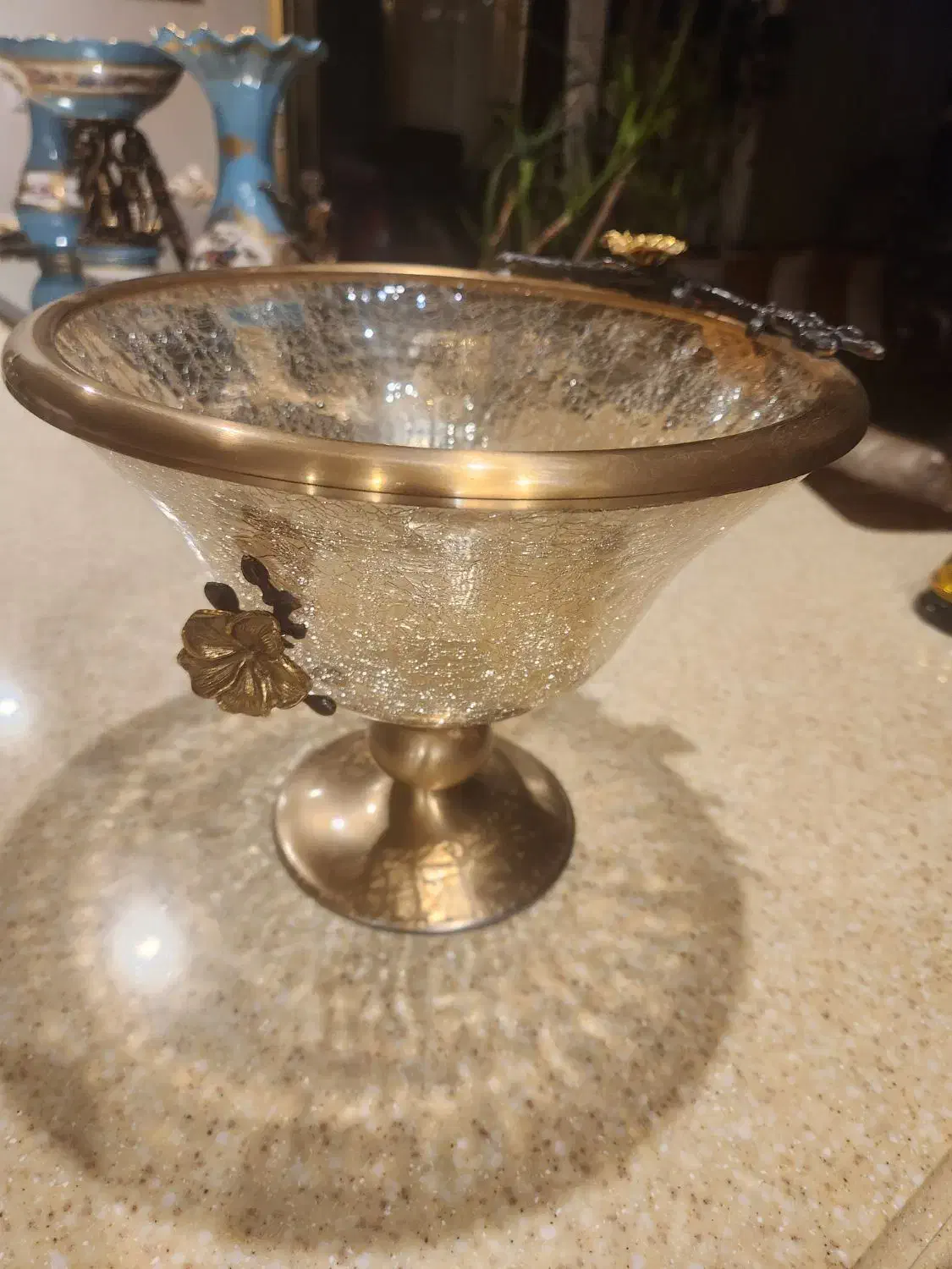 میوه خوری و شکلات خوری و آجیل خوری گلدکیش|ظروف سرو و پذیرایی|تهران, نیروی هوایی (پیروزی)|دیوار