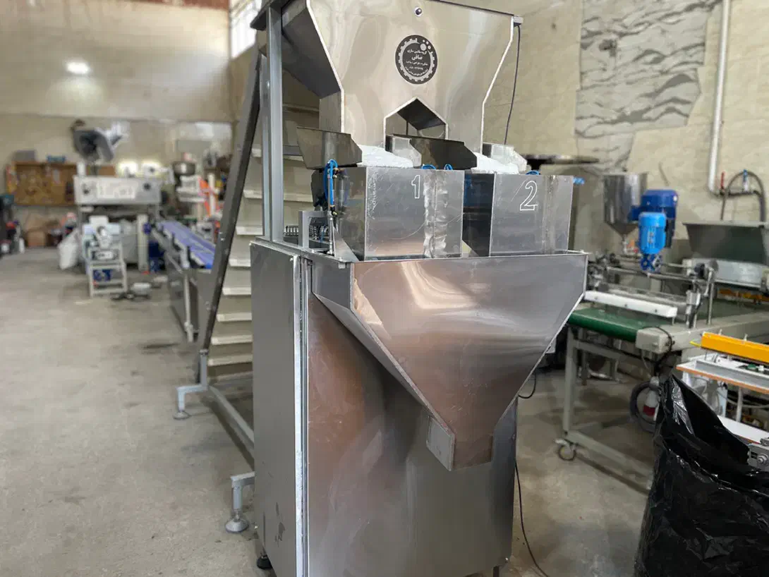 دستگاه پرکن پودر و گرانول ۲ توزین نیمه اتوماتیک|ماشینآلات صنعتی|شهریار, شهریار|دیوار